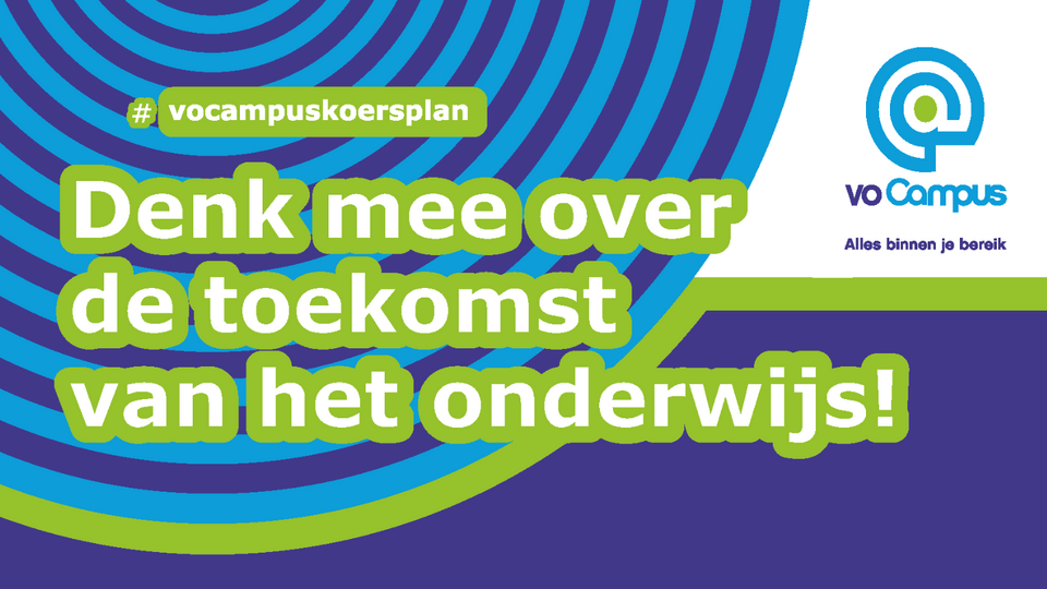 Denk mee over de toekomst van het onderwijs!